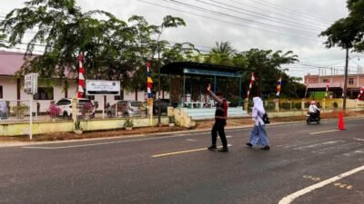 Perkuat Pelayanan Masyarakat, Sat Samapta Polres Aceh Timur Hadir Melalui Strong Point