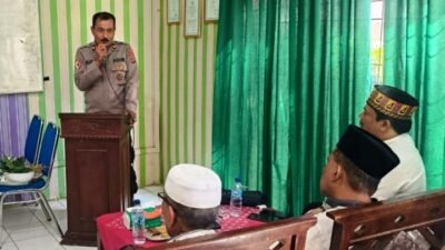Kapolsek Julok Ajak Perangkat Gampong Perkuat Kamtibmas saat Pemilihan Mukim