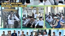 Jumat Keliling, Kapolres Aceh Timur Ajak Jamaah Bersama Jaga Kamtibmas