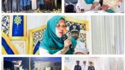 Ny. Erni Handayani, T. Zainal Abidin, S.Keb Buka Secara Resmi Festival Anak Sholeh Indonesia (FASI) Ke-VI Tingkat Kecamatan
