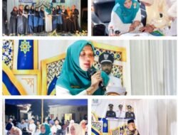 Ny. Erni Handayani, T. Zainal Abidin, S.Keb Buka Secara Resmi Festival Anak Sholeh Indonesia (FASI) Ke-VI Tingkat Kecamatan