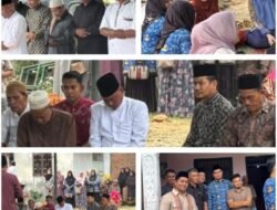 Wakil Bupati Aceh Timur Bersama Istri Melayat ke Rumah Duka Ibunda M.Musawir Okprianda, S.Tr.IP