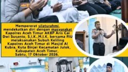 Subuh Keliling di Masjid Al Kubra Julok, Kapolres Aceh Timur Gaungkan Polis Bersama Masyarakat