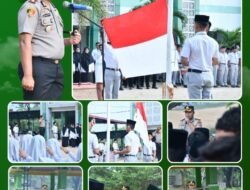 Jadi Pembina Upacara di MAN Insan Cendekia, Kapolres Aceh Timur Ajak Pelajar Hindari Kenakalan Remaja