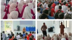 Polisi Peduli Pendidikan, Kapolsek Peureulak Barat Motivasi Pelajar SMKN 1 Peureulak