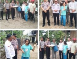 Kapolsek Idi Rayeuk dan Muspika Serahkan Bantuan untuk Warga Disabilitas