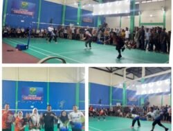 Kompetisi Badminton Antarinstansi Semarakkan HUT KORPRI Ke-55 Kota Langsa