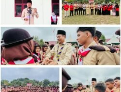 Ketua Kwarcab Aceh Timur, T. Zainal Abidin, Resmi Buka Kegiatan Perkemahan Pramuka Penggalang Tingkat SLTP se-Kabupaten Tahun 2026