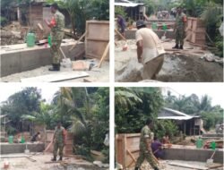Bangun Infrastruktur, Buka Harapan Baru: Jembatan Beton Alue Sentang Capai Progres 43 Persen
