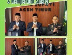 Pererat Sinergitas Kapolres Aceh Timur AKBP Aris Cai Dwi Susanto Silaturahmi ke Wakil Bupati Aceh Timur, T. Zainal Abidin