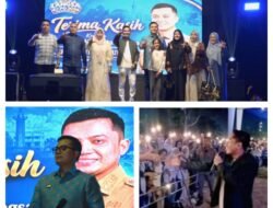 Semarak HUT Ke-25 di Malam Puncak Langsa Expo 2026, Bergek Pukau Ribuan Penonton
