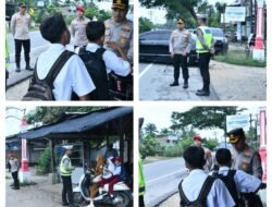 Kapolres Aceh Timur Pimpin Strong Point, Perkuat Kehadiran Polisi di Tengah Masyarakat