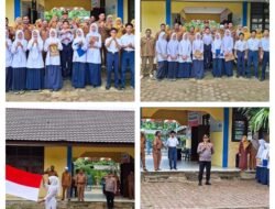 Giat POLDIK, Kapolsek Ranto Peureulak Jadi Pembina Upacara di SMPN 1 Ranto Peureulak