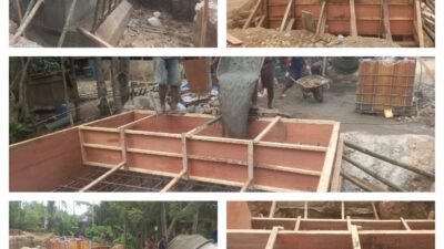 Kodim 0104/Atim Terus Pacu Pembangunan Jembatan Beton di Desa Blang Kuta, Perkuat Akses Transportasi Warga